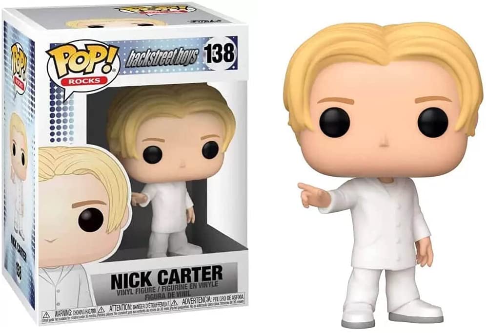 Funko Pop! Rocks: Backstreet Boys - Nick Carter Vinyl Figure Funko Pop! Rocks: Backstreet Boys - Nick Carter Vinyl Figure